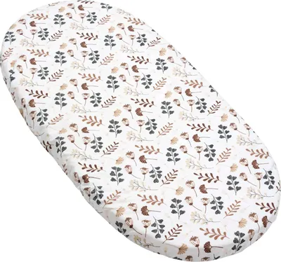 Produktbild von Boho Garden Spannbettlaken mit Gummiband 80x40cm