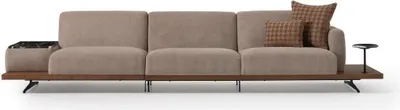 Produktbild von Luxus Dreisitzer Sofa 4 Sitz Möbel Sofas Stoff Couch Stoff Couchen