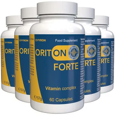 Produktbild von Oriton Forte- 300 Kapseln (5 x 60 Kapseln) - 5er Pack