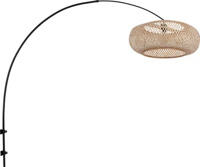 Obrázek produktu pro Nástěnné svítidlo - přírodní černá - Sparkled Light - bambus kov - E27 - 4404ZW - Steinhauer