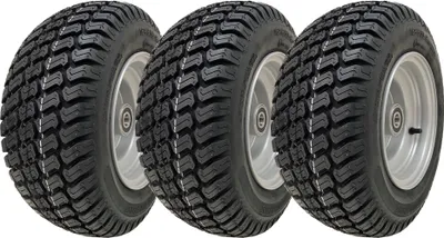 Produktbild von 16x6.50-8 Grasreifen auf Rädern Kugellager-Felgen Rasenmäher Quad ATV (3er Set)