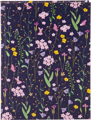 Obrázek produktu pro Goldbuch poznámkový blok Meadow Miracles Blue 15x22 cm 200 bílých stránek