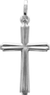 Produktbild von F Anhänger 925/- Sterling Silber 2,3cm weiß 371240414R