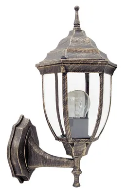 Productafbeelding van Rabalux 8452 Buitenwandlamp Nizza, E27, goud, klassiek design, IP43, 36 cm