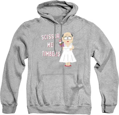 Immagine prodotto di South Park - Felpa con cappuccio "Scissor Me Timbers" per uomo/donna Unisex TV23674 (XXL) (Sporty Heather)