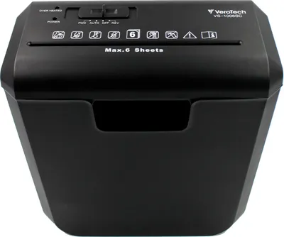 Produktbild von Verotech VS-1006SC Aktenvernichter Streifen-Dokumentenvernichter