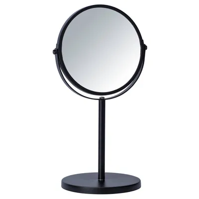 Produktbild von WENKO Stand Kosmetik Spiegel Schmink Vergrößerung Tisch Assisi 17cm Make Up Bad