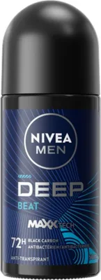 Zdjęcie produktu dla Nivea Men Dezodorant w kulce Deep Beat 48 godzin długotrwałego działania 50 ml - 1 szt
