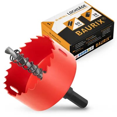 Zdjęcie produktu dla BAURIX® Bi-Metall-Lochsäge [60mm] I Ultimative
