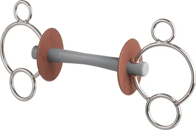 Produktbild von beris 3-Ring Gebiss Comfortstange soft
