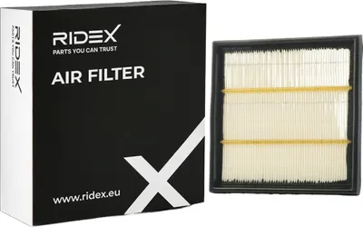 Produktbild von Luftfilter RIDEX 8A0158 für OPEL Corsa D Schrägheck (S07) Filtereinsatz Umluftfilter