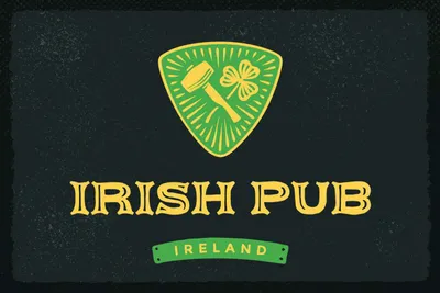 Produktbild von vianmo Holzschild 20x30 cm Ireland Irish pub Alkohol