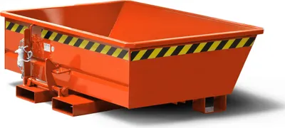 Produktbild von RR Industrietechnik Minikipper Typ RMI-15 675x1075x450mm 150dm³ RAL 2004 Reinorange