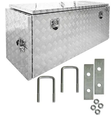 Produktbild von Truckbox Deichselkasten P402 inkl.Montagesatz Deichselbox Aluminium Trucky