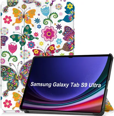 Produktbild von Schutzhülle für Samsung Tab Galaxy S9 Ultra SM-X910 SM-916B 14.6 Zoll Slim Case Etui mit Standfunktion und Auto Sleep/Wake Funktion