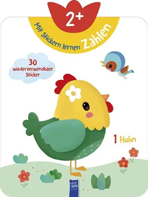 Obrázok produktu pre Mit Stickern lernen 2+ (Zahlen)
