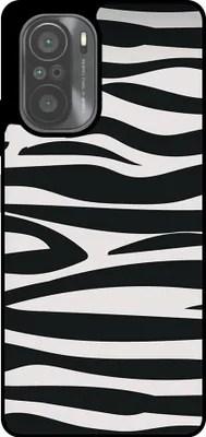 Immagine prodotto di Smartphonica Custodia per telefono adatta a Xiaomi Mi 11i con stampa zebrata - Custodia posteriore in TPU con design zebrato - Nero Bianco