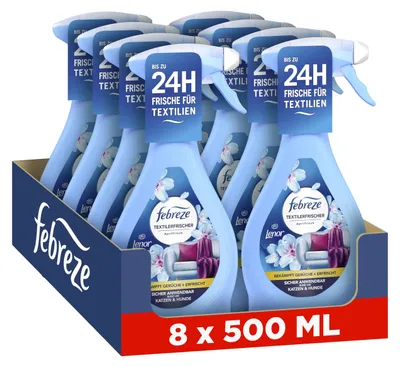 Produktbild von Febreze Textilerfrischer Aprilfrisch, 8x500 ml