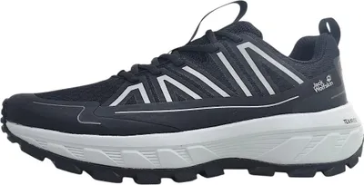 Produktbild von Jack Wolfskin Wild Hike Low M Sportschuhe Herren Outdoorschuhe sportlicher Schnürer Schwarz Freizeit, Schuhgröße:EUR 46.5 | UK 11.5