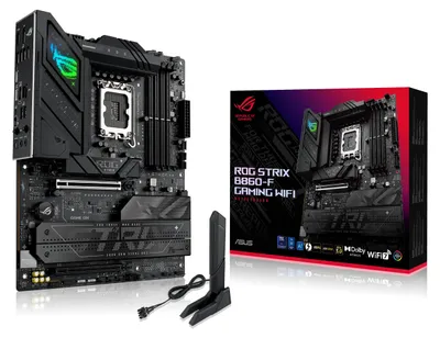 Produktbild von ASUS ROG STRIX B860-F GAMING WIFI Intel B860 LGA 1851 (Socket V1) ATX