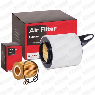 Produktbild von STARK Filterset Inspektionspaket Filtersatz für BMW 3 Touring (E91) 3 Limousine (E90) 3 Limousine (E46) 5 Limousine (E60) 1 Schrägheck (E87)