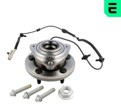 Produktbild von Radlagersatz mit Magnetsensorring, ID 33 mm, AD 165 mm, Breite 52 mm