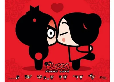 Obrázok produktu pre Pucca – Prvé stretnutie – 40 x 50 cm – Plagát