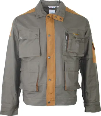 Produktbild von Vee and Kay Profi-Arbeitsjacke Jacke Oliv/Braun, Größe:XXL