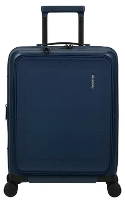 Zdjęcie produktu dla American Tourister DashPop, Wózek, Twardy kask, Niebieski, Midnight Blue, Kabinowy, 4 szt.