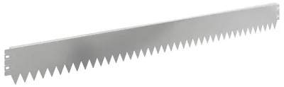 Obrázek produktu pro vidaXL Trávníkové obrubníky, 20 ks, 103 x 10 cm, ocel, stříbrná