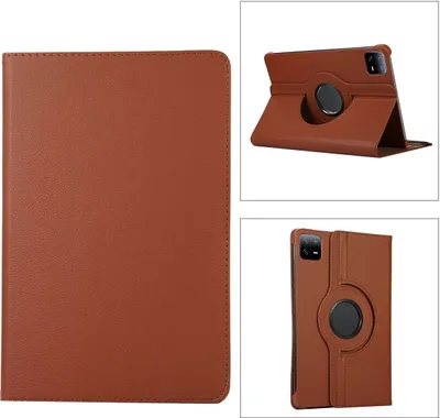 Zdjęcie produktu dla Etui na tablet Xiaomi Pad 6 / Pad 6 Pro, kolor: brązowy