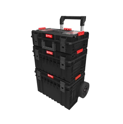 Image de Qbrick Système ONE Cart 2.0 + ONE 350 Profi 2.0 + ONE 200 Profi 2.0 empilable IP66