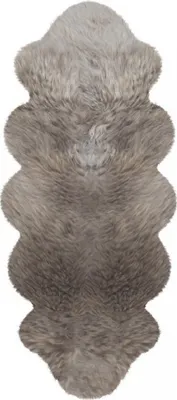 Produktbild von Heitmann Felle Australisches Premium Doppel-Lammfell  Farbe Taupe; Größe ca. 175 x 63 cm 182TP
