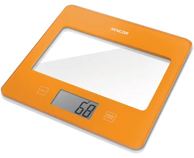 Image de Balance de cuisine, Sencor, Écran LCD, Orange