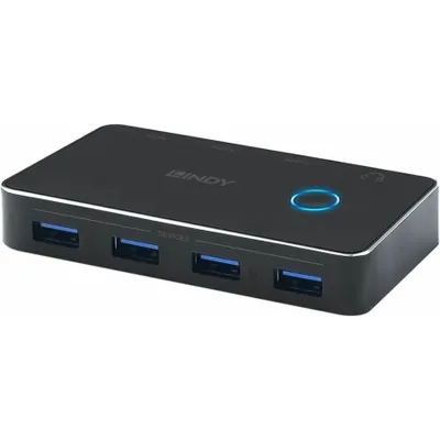Produktbild von LINDY USB 3.0 Sharing Switch 2:4