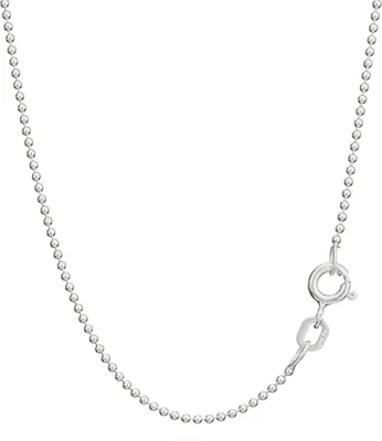 Produktbild von Kugelkette Silber Kette 3638 , 50cm Lang, 2,2g 1,2mm Breit