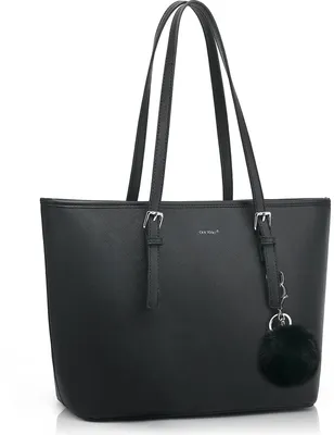 Produktbild von Mofut Handtaschen, Damen Shopper klassisch elegante Handtasche, Schultertaschen Schwarz, Groß Damen Handtasche, ​Geschenke für Frauen
