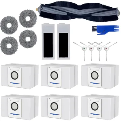 Produktbild von Zubehörpaket für Ecovacs Deebot T20 Omni/T20E Omni – Beutel/Filter/Wischmopp/Seitenbürste/Extraktionswalze Phonillico®