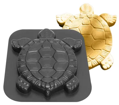 Image de Elzusha - Moulure en béton de forme de tortue pour projets de jardin