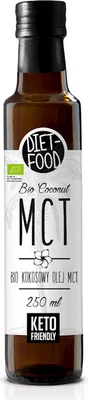 Produktbild von Diet-FoodKokosnussöl MCT C8+C10, Kokosöl ohne Zusatzstoffe, 1 x250ml