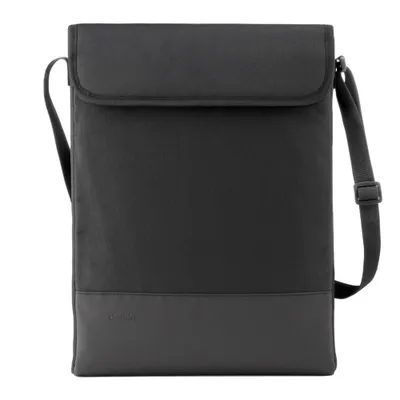 Image de Belkin Sacoche pour ordinateur portable 11-13 avec bandoulière, noir EDA001