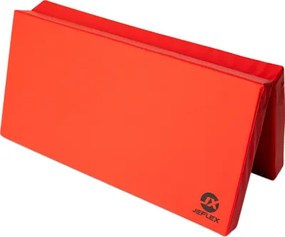 Produktbild von Jeflex klappbare Weichbodenmatten Turnmatte Rot 100 x 100 x 8 cm Gymnastikmatte
