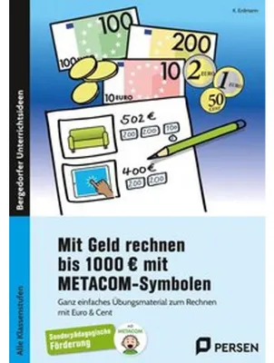 Image de Mit Geld rechnen bis 1000 Euro mit METACOM-Symbolen