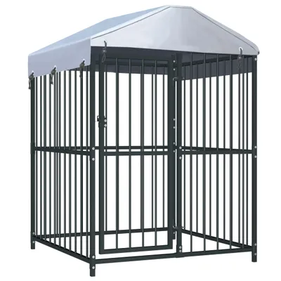 Zdjęcie produktu dla VidaXL Buda zewnętrzna dla psa z dachem 120x120x150 cm