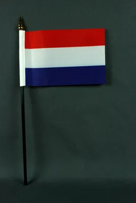 Produktbild von Flagge am Stab Niederlande Holland 10x15 cm Handflagge Stockflagge Fähnchen