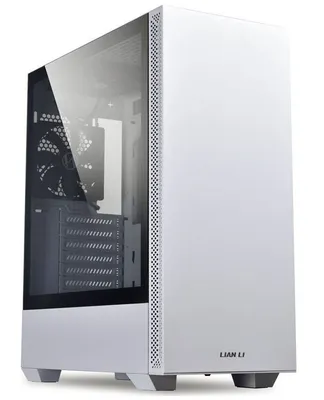 Obrázok produktu pre Lian Li LANCOOL 205, Midi Tower, PC, Biela, ATX, micro ATX, Mini-ITX, Oceľ, Temperované sklo, 16 cm