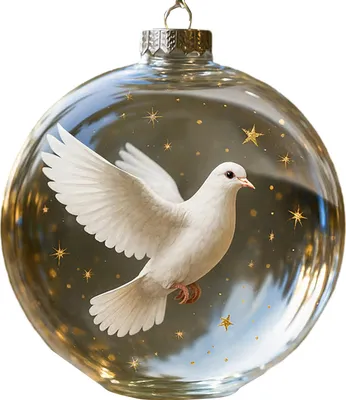 Produktbild von Weihnachtsvogel-Acryl-Ornamente, 2D-Kardinals-Tierbaumschmuck, handgefertigte Weihnachtshänger für Zuhause