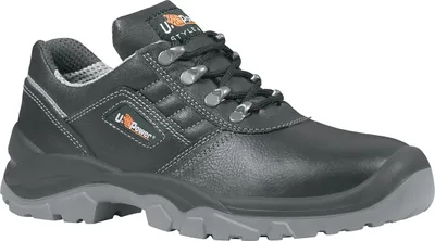 Produktbild von Sicherheitsschuh Tongue Gr.40 schwarz Leder S3 SRC EN20345 U-POWER