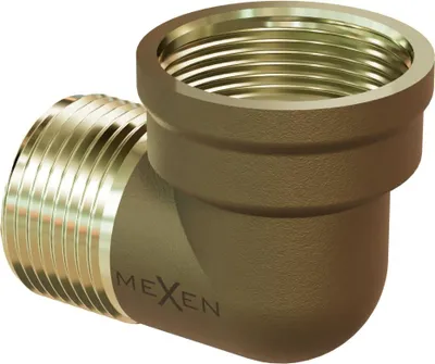 Image de Mexen BRASS coude en laiton 1 M x 1 F - W97410-1010