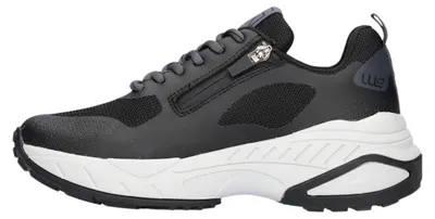 Imagen del producto de Zapatos deportivos para mujer Waldläufer, modelo Pepper, de cordones, color negro, ideales para el día a día
